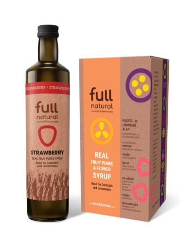 Full natural – Szamóca gyümölcspüré szirup (0,75l)
