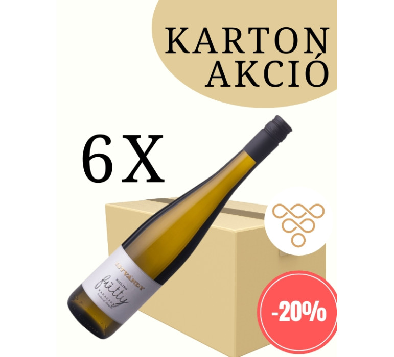 Istvándy – Fütty Olaszrizling 2023 karton akció