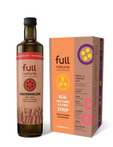 Full natural – Görögdinnye gyümölcspüré szirup (0,75l)