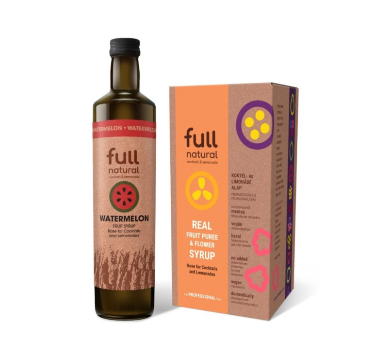 Full natural – Görögdinnye gyümölcspüré szirup (0,75l)