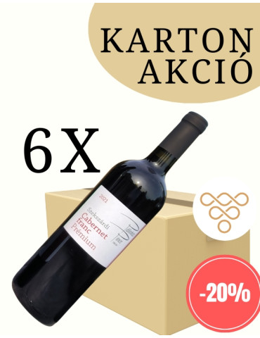 Pálinkás – Cabernet franc prémium 2022 karton akció