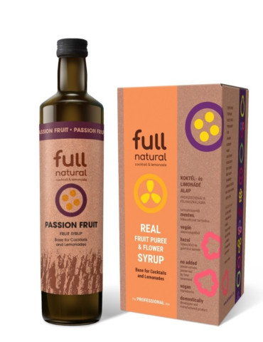 Full natural – Passion fruit gyümölcspüré szirup (0,75l)