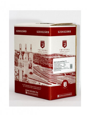 Twickel – Rozé cuvée 2022 (5 literes Bag-In-Box)